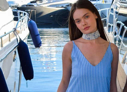 Strappy long dress
