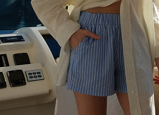 Blue Striped